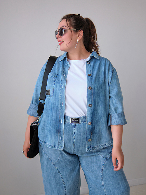 Рубашка деним RuSkin  